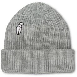 Crab Grab High Mark Beanie -The North Face Shop fa20 crab grab snowboard beanies high mark heather grey