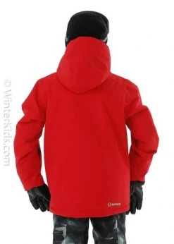 Sunice Boys Reign Jacket -The North Face Shop fw2021 sunice boysreignjacket merlot modelb