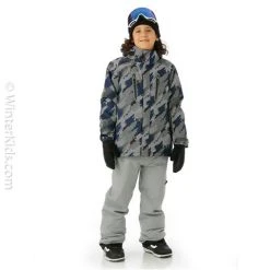 Sunice Boys Reign Jacket -The North Face Shop fw23 sunice boysreignjacket spraypaintprint mode2
