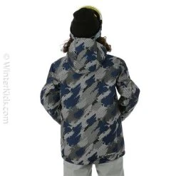 Sunice Boys Reign Jacket -The North Face Shop fw23 sunice boysreignjacket spraypaintprint mode3