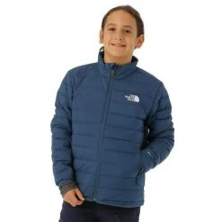 The North Face Boys Belleview Stretch Down Jacket -The North Face Shop fw23 tnf boysbeleviewstretchdownjacket shadyblue model1